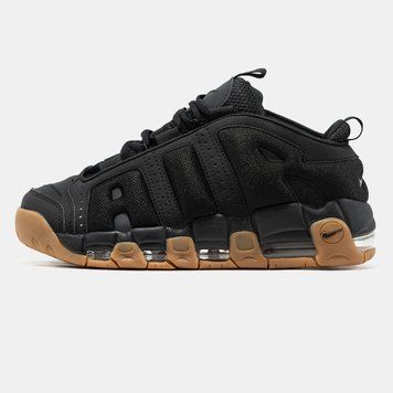Кросівки Nike Air More Uptempo Low Black Gum 19575 фото