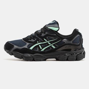 Кросівки Asics Gel-NYC Black Blue Mint 23501 фото