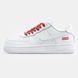 Кросівки Nike Air Force 1 White Supreme 04658 фото 1