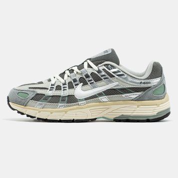 Кросівки Nike P-6000 Grey Green 17320 фото