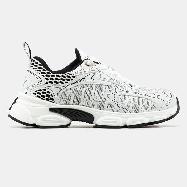 Кросівки Dior Chrono Sneaker White 21778-37 фото