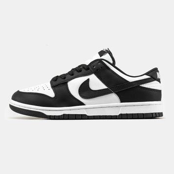 Кросівки Nike SB Dunk Low White Black 06183 фото