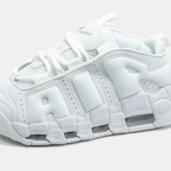 Кросівки Nike Air More Uptempo Low White 19633 фото