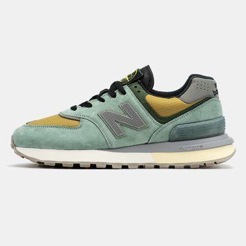 Кросівки Stone Island x New Balance 574 Legacy Light Green 17851 фото