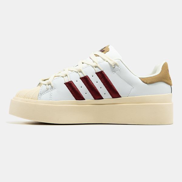 Кросівки Adidas Superstar Platform Bonega White Red Cream 13184-39 фото