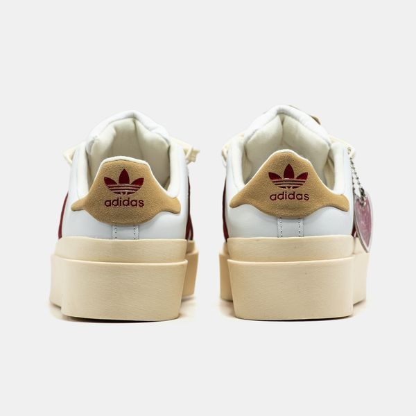 Кросівки Adidas Superstar Platform Bonega White Red Cream 13184-39 фото
