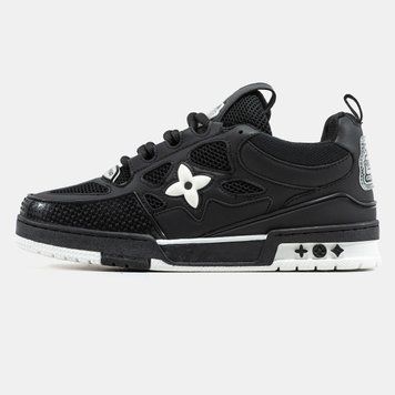 Кросівки Louis Vuitton LV Skate Sneaker Black White 17226-38 фото