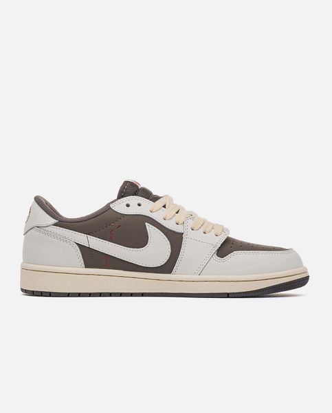 Кросівки Air Jordan 1 Low x Travis Scott Reverse Mocha 09257 фото