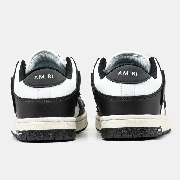 Кросівки Amiri Skeleton Black White 11175-41 фото
