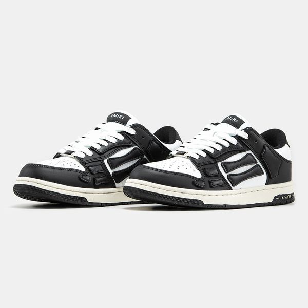 Кросівки Amiri Skeleton Black White 11175-41 фото