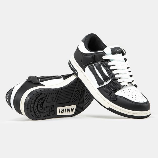Кросівки Amiri Skeleton Black White 11175-41 фото