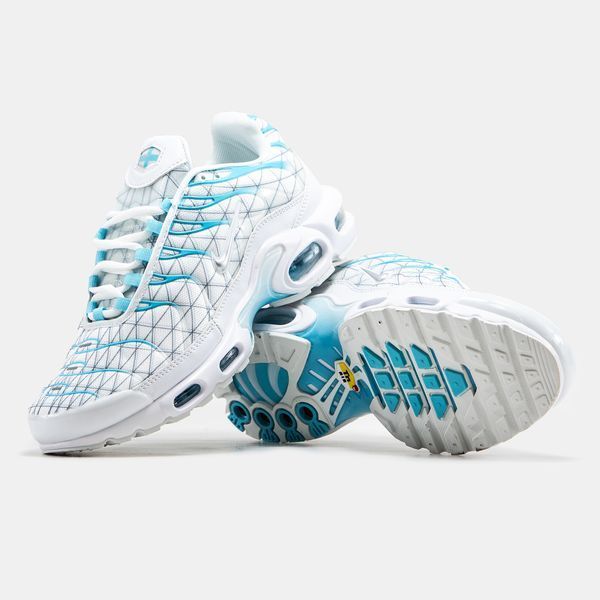 Кросівки Nike Air Max TN Plus White Blue 14081-45 фото