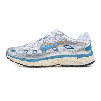 Кросівки Nike P-6000 White Aegean Storm Metallic Silver 20022 фото