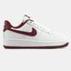 Кросівки Nike Air Force 1 Low White Bugrundy 23988-41 фото 5