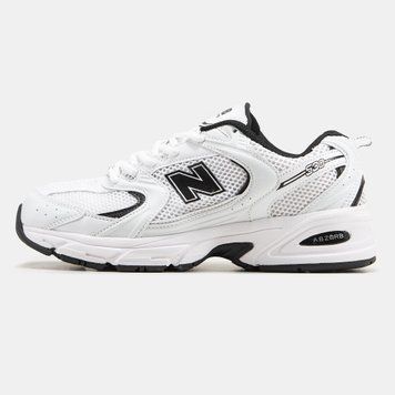 Кросівки New Balance 530 White Black Premium 11518 фото