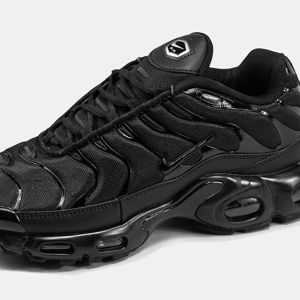 Кросівки Nike Air Max TN Plus All Black 02098 фото
