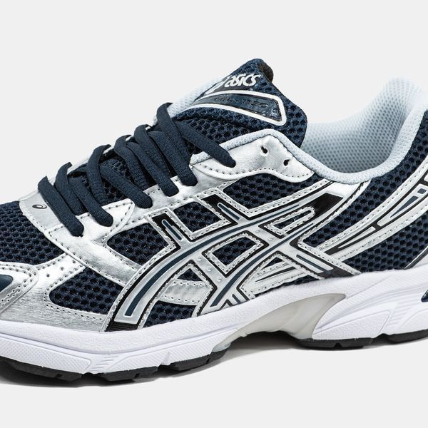 Кросівки Asics Gel-1130 Silver Black White 14613-37 фото