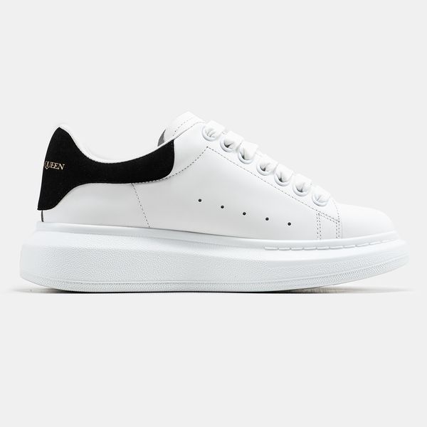 Кросівки McQueen White Black 03417 фото