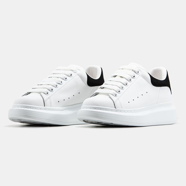 Кросівки McQueen White Black 03417 фото