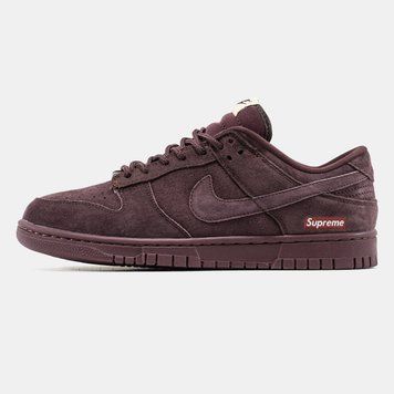 Кросівки Nike SB Dunk Low x Supreme Bordo 24995-40 фото