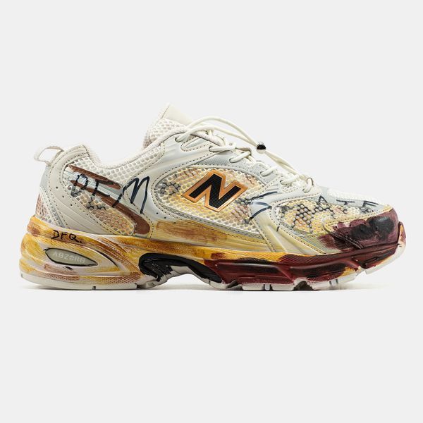 Кросівки New Balance 530 Custom Beige Red 22147 фото