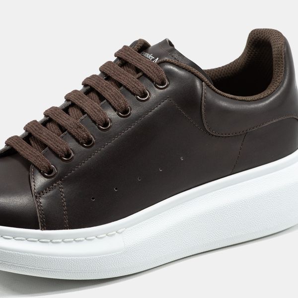 Кросівки Alexander McQueen Brown White 24228 фото
