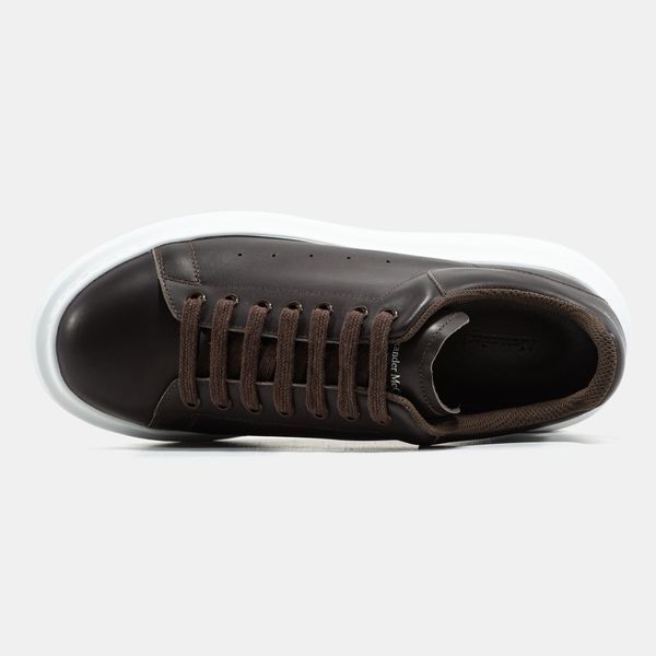 Кросівки Alexander McQueen Brown White 24228 фото
