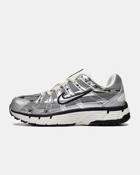 Кросівки Nike P-6000 White Silver Black 17041 фото