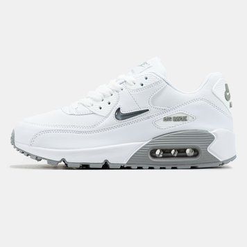 Кросівки Nike Air Max 90 White Grey 17728-44 фото