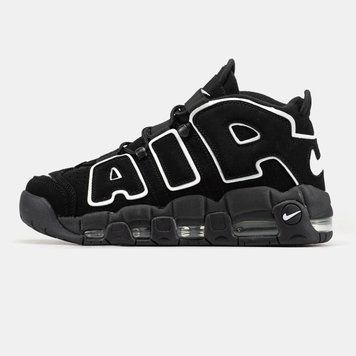 Кросівки Nike Air More Uptempo Black/White 02226-39 фото