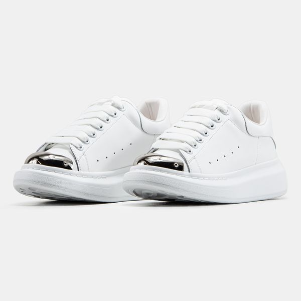 Кросівки McQueen White Metal 03510 фото