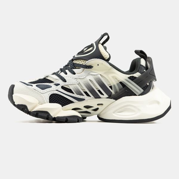 Кросівки Adidas Vento XLG Deluxe White Grey Black 21428 фото