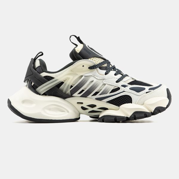 Кросівки Adidas Vento XLG Deluxe White Grey Black 21428 фото