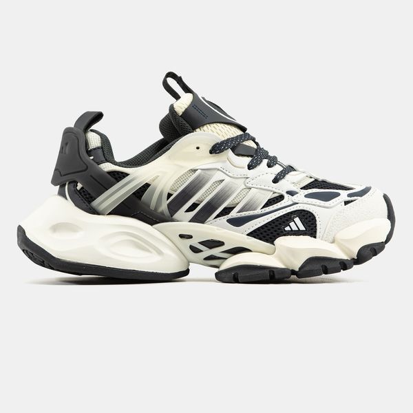 Кросівки Adidas Vento XLG Deluxe White Grey Black 21428 фото