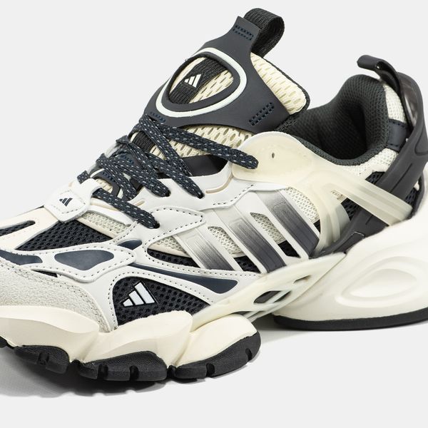 Кросівки Adidas Vento XLG Deluxe White Grey Black 21428 фото
