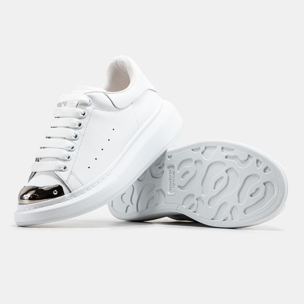 Кросівки McQueen White Metal 03510 фото
