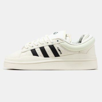 Кросівки Adidas Campus x Bad Bunny White Black 12513 фото