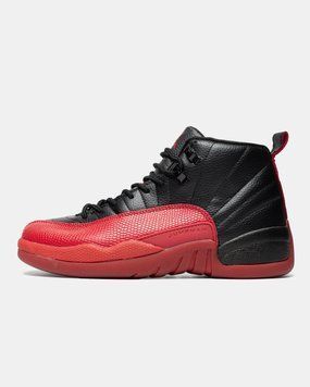 Кросівки Air Jordan 12 Retro 'Flu Game 2025' Black Red 01758 фото