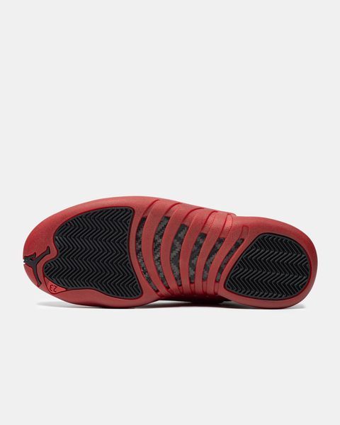 Кросівки Air Jordan 12 Retro 'Flu Game 2025' Black Red 01758 фото