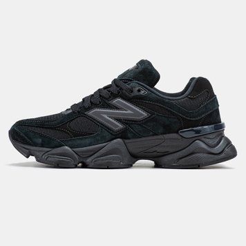 Кросівки New Balance 9060 Triple Black 14842 фото