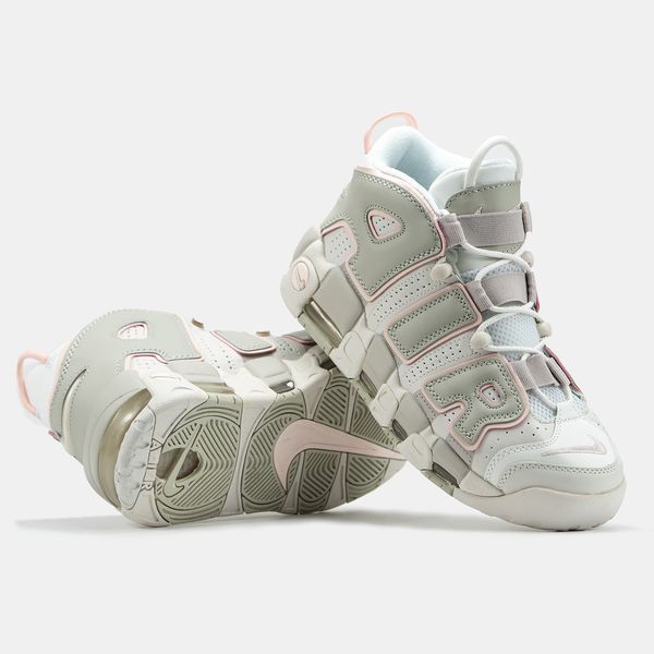 Кросівки Nike Air More Uptempo White Green 19464-38 фото