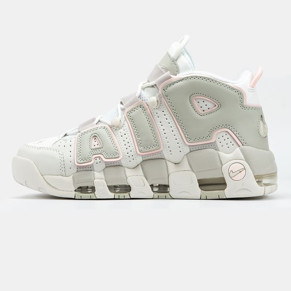 Кросівки Nike Air More Uptempo White Green 19464-38 фото