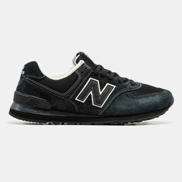 Кросівки New Balance 574 Black White 23641 фото