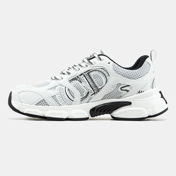 Кросівки Dior Chrono Sneaker White Black 19671-38 фото
