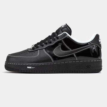 Кросівки Nike Air Force 1 "Paris" Black 19994 фото