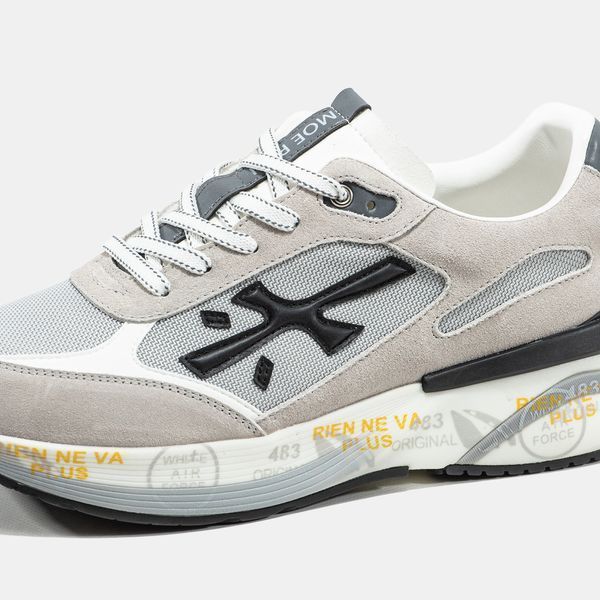 Кросівки Premiata Moerun Grey Black 23647-45 фото