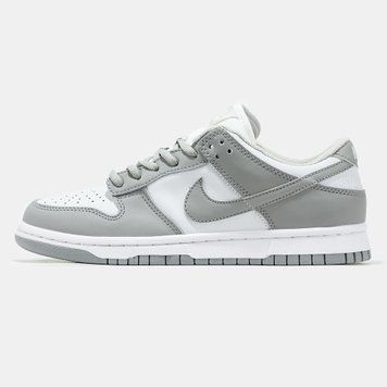 Кросівки Nike SB Dunk Low White Grey 19477 фото