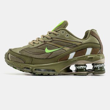 Кросівки Nike Shox Ride 2 Supreme Khaki Brown Green 15630-40 фото