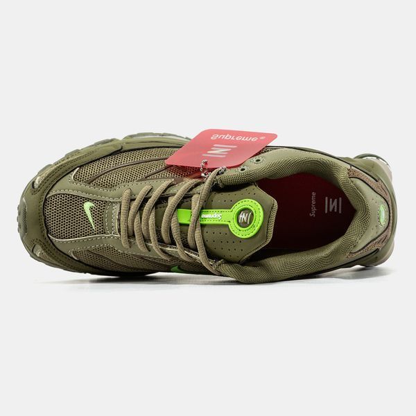Кросівки Nike Shox Ride 2 Supreme Khaki Brown Green 15630-40 фото