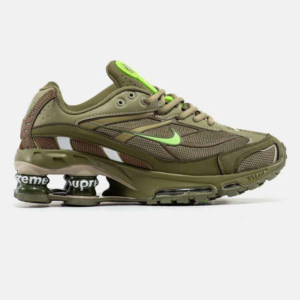 Кросівки Nike Shox Ride 2 Supreme Khaki Brown Green 15630-40 фото